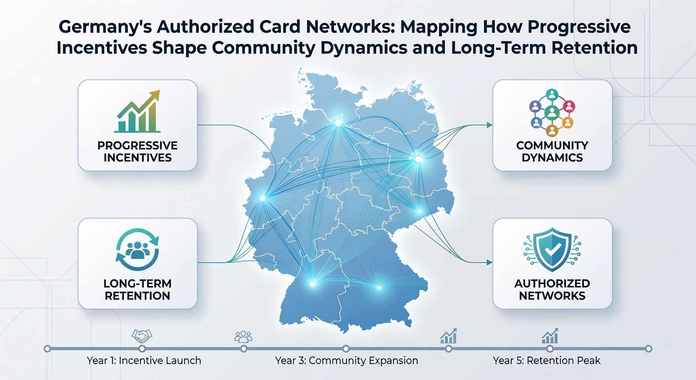 Karte der autorisierten deutschen Kartennetzwerke mit Fokus auf Anreizstrukturen und Community-Interaktionen