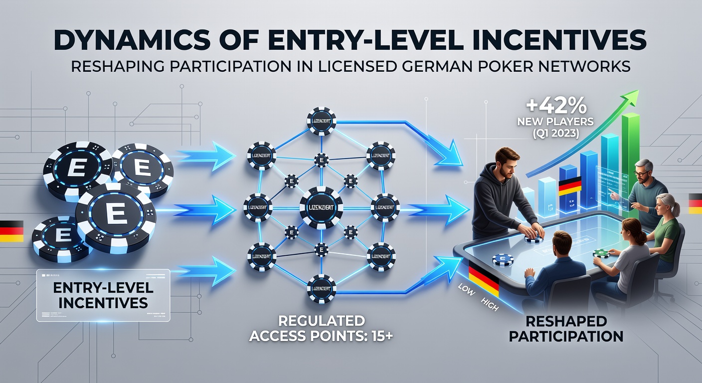 Übersicht über Einstiegsanreize in deutschen Poker-Netzwerken mit Fokus auf Bonusstrukturen und Teilnehmerentwicklung